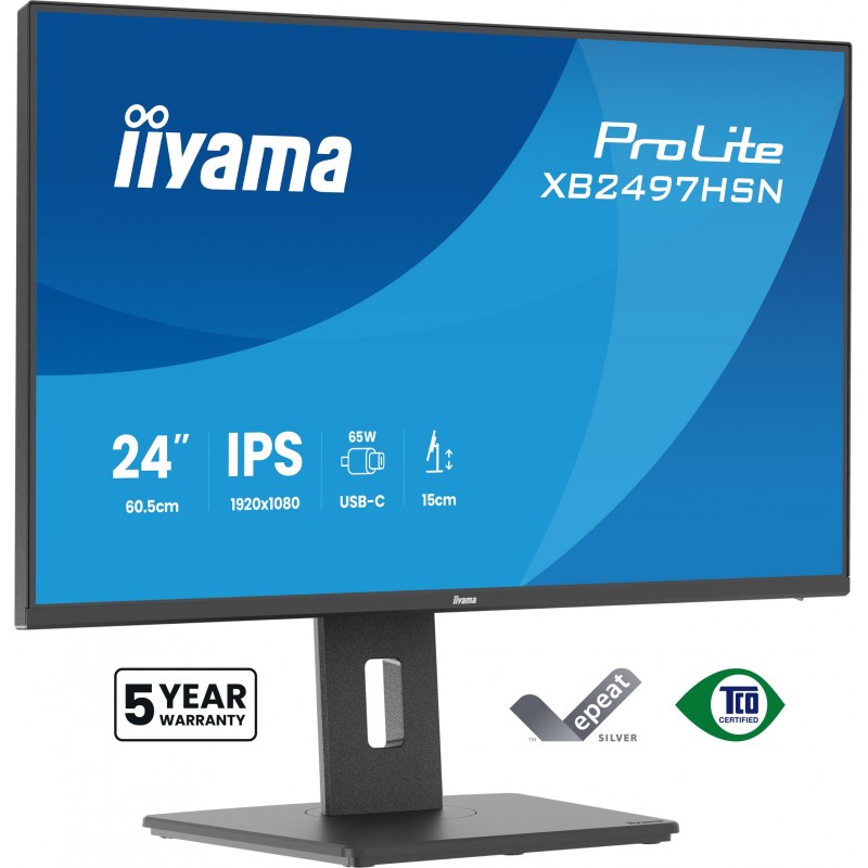 iiyama ProLite XB2497HSN-B1 - 23.8" Full HD - LED - Negro - 100Hz