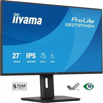 iiyama ProLite XB2797HSN-B1 - 27" Full HD - LCD - Negro - 100Hz