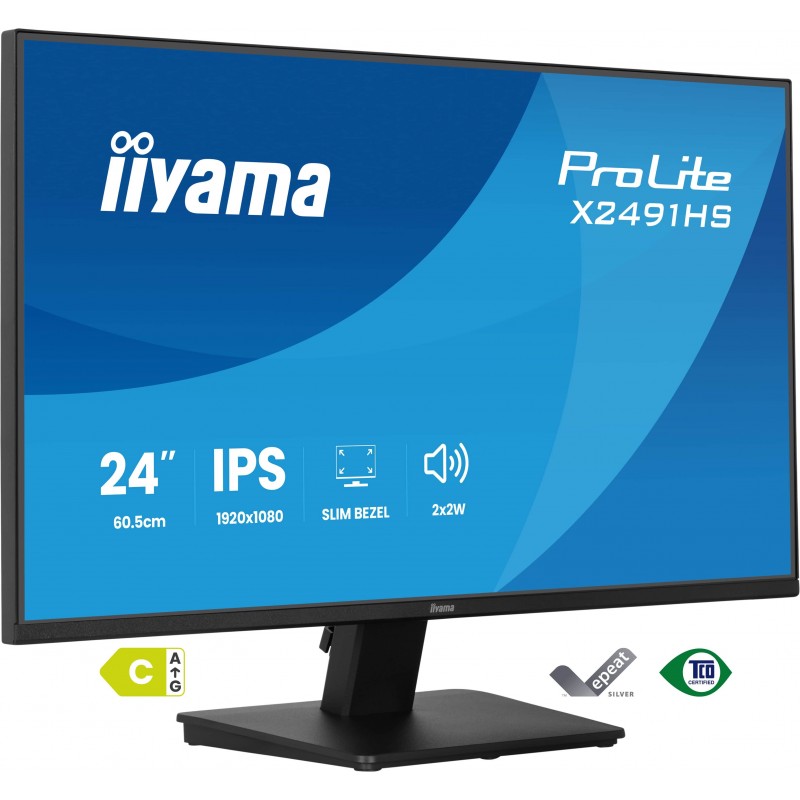iiyama ProLite X2491HS-B1 - 23.8" Full HD - LCD - Negro - 120Hz