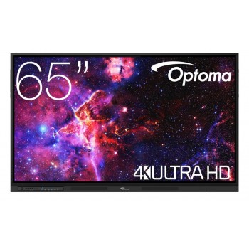 Optoma 3653RK - 65" - Pizarra Interactiva - Pantalla Táctil - 3840x2160 - Negro H1F0H06BW101