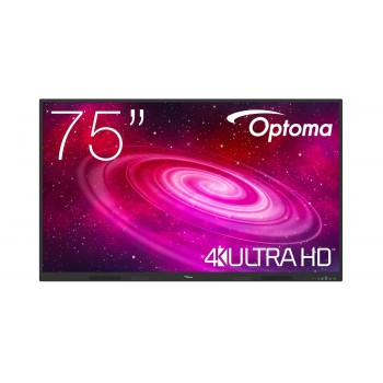Optoma 1751RK - 75" - 3840 x 2160 Pixeles - Táctil - Negro - HDMI W3FC0T1W111