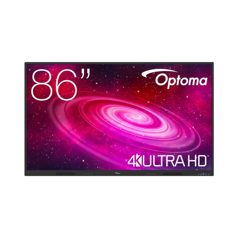 Optoma 1861RK - 86" - 3840 x 2160 Pixeles - Pantalla táctil - Negro - HDMI W3FC0U1W111