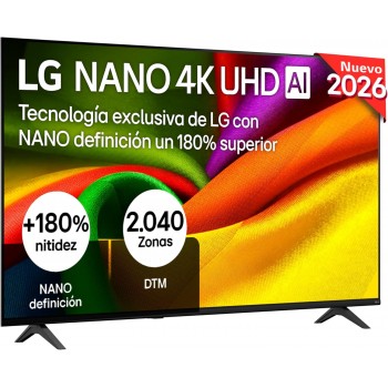 elevisor LG NanoCell 55NU850B6LA 55"/ Ultra HD 4K/ Smart TV/ WiFi/ Negro 55NU850B6LA.AEU