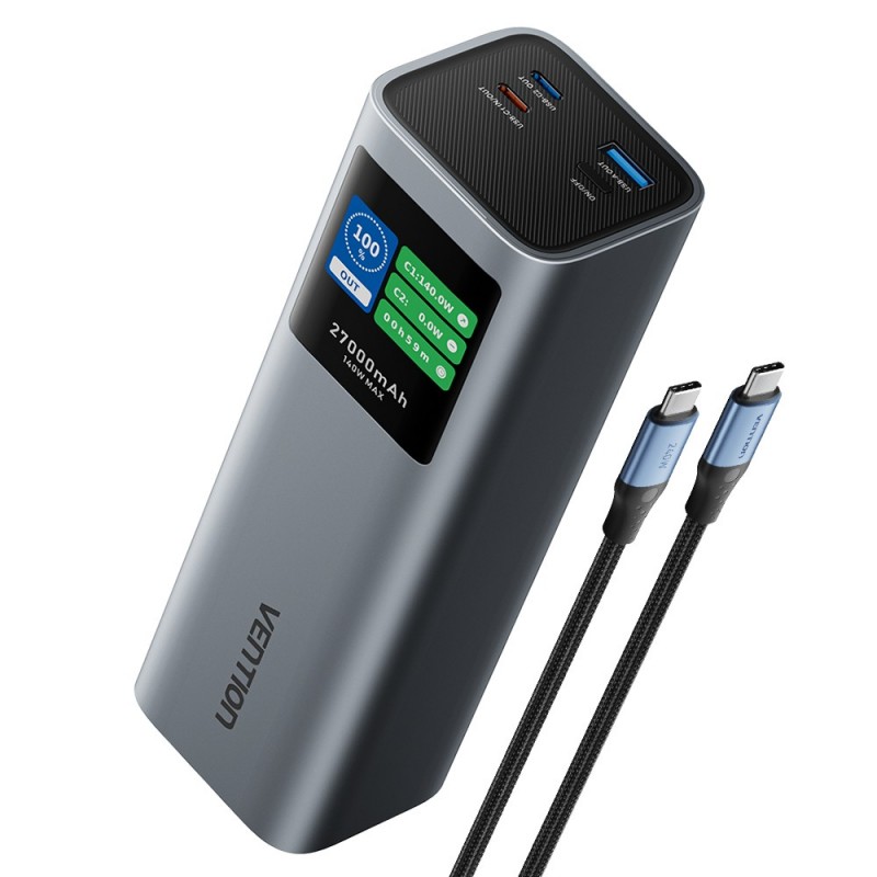 Powerbank 27000mAh Vention FKEH0  140W