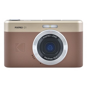 Kodak PIXPRO C1BN cámara digital 1 3" Cámara compacta 13 MP CMOS 4160 x 3120 Pixeles Marrón PIXPRO C1 BW