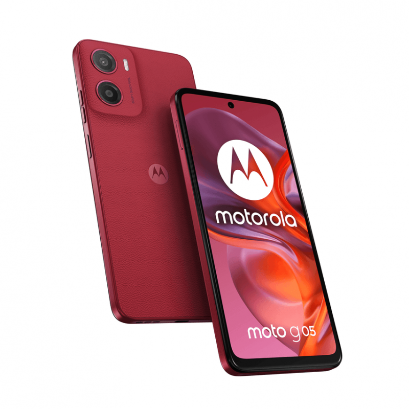 Motorola moto g05 Rojo - 4GB - 256GB - 4G PB6L0011IT