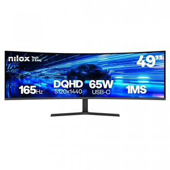Nilox  - 49" Dual QHD - LCD - 165Hz NXM49CRVDC2