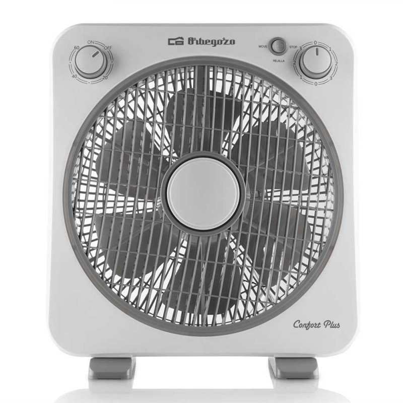 Orbegozo BF 0138 ventilador Gris, Blanco 17422