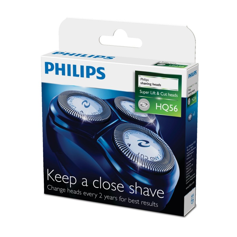 Philips CloseCut Se adaptan a los cabezales de afeitado HQ900 HQ56 50