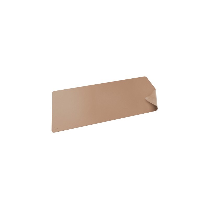 Trust Benya XXL protector de escritorio Cloruro de polivinilo (PVC) Beige TRUST25713