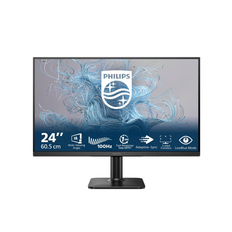 Philips 1000 series 24E2N1100LB 00 - 23.8" Full HD - LCD - Negro - 100Hz