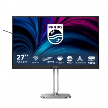 Philips 27B2U4601 00 - 27" Quad HD - LCD - Gris - 120Hz