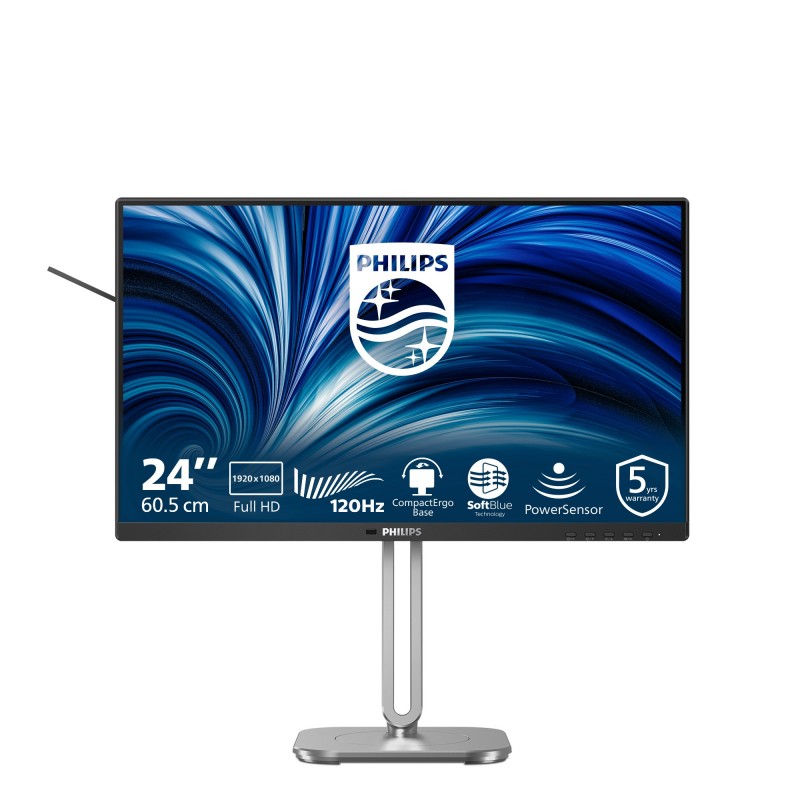 Philips 4000 series 24B2N4200 00 - 23.8" Full HD - LCD - Gris - 120Hz