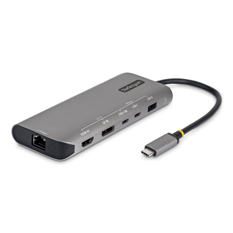 StarTech.com Adaptador Multipuertos USB4 para 2 Pantallas - Sin Controladores para macOS y Windows - 174B-USB4-MULTIPORT