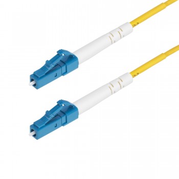 StarTech.com Cable de Fibra Óptica Simplex LC a LC (UPC) OS2 Monomodo de 2m - 9 125µm - 40G 100G - R SPSMLCLC-OS2-2M