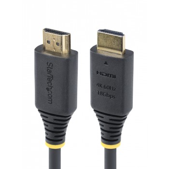 StarTech.com Cable HDMI Certificado Premium de Alta Velocidad de 2,4m - 4K 60Hz 1440p 144Hz - HDR10  HDMI2-CABLE-4K60-8F