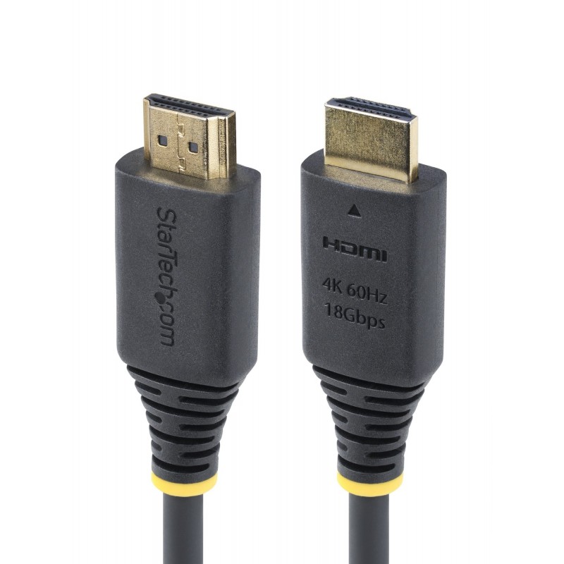 StarTech.com Cable HDMI Certificado Premium de Alta Velocidad de 2,4m - 4K 60Hz 1440p 144Hz - HDR10  HDMI2-CABLE-4K60-8F