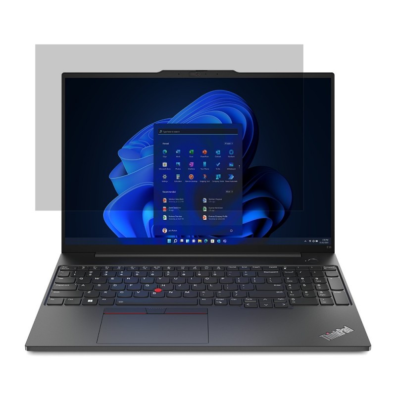 Lenovo 4XJ1U03939 filtro para monitor 40,6 cm (16") Portátil Filtro de privacidad para pantallas sin