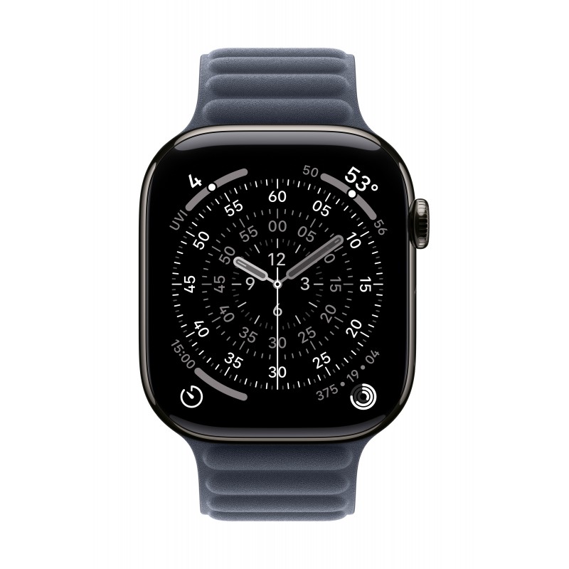 Apple MGDH4ZM A - Correa para Apple Watch - Color Rock (Gris) - Material Poliéster
