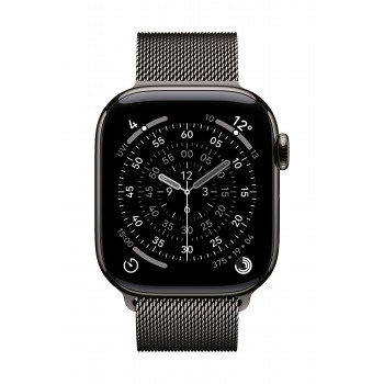 Apple Milanese Loop MGJ14ZM A - acero inoxidable - pizarra