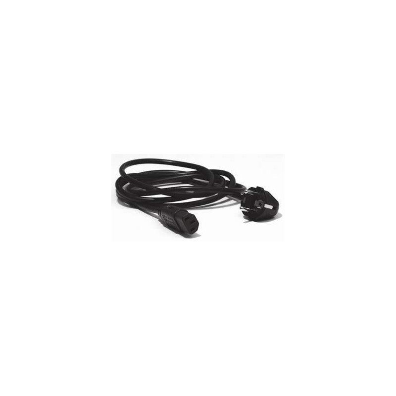 Belkin F3A225CP1.8M-P cable de transmisión Negro 1,8 m C13 acoplador Enchufe tipo F