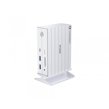 D-Link DUF-E01 E base para portátil y replicador de puertos Alámbrico Thunderbolt 4 Blanco