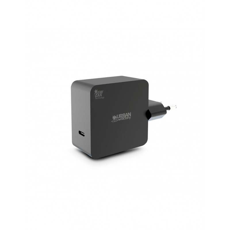Urban Factory POWEE GPS65UF - USB-C - 65 W - Negro