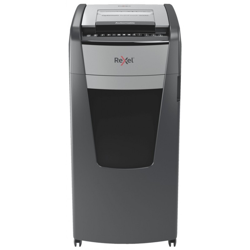 Rexel AutoFeed+ 600M triturador de papel Microcorte 55 dB 23 cm Negro, Gris 2020600MEU
