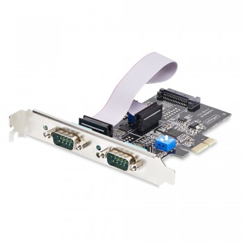 StarTech.com 2S232422485-PC-CARD - PCIe x1 - 2 puertos DB9 - RS-232 RS-422 RS-485