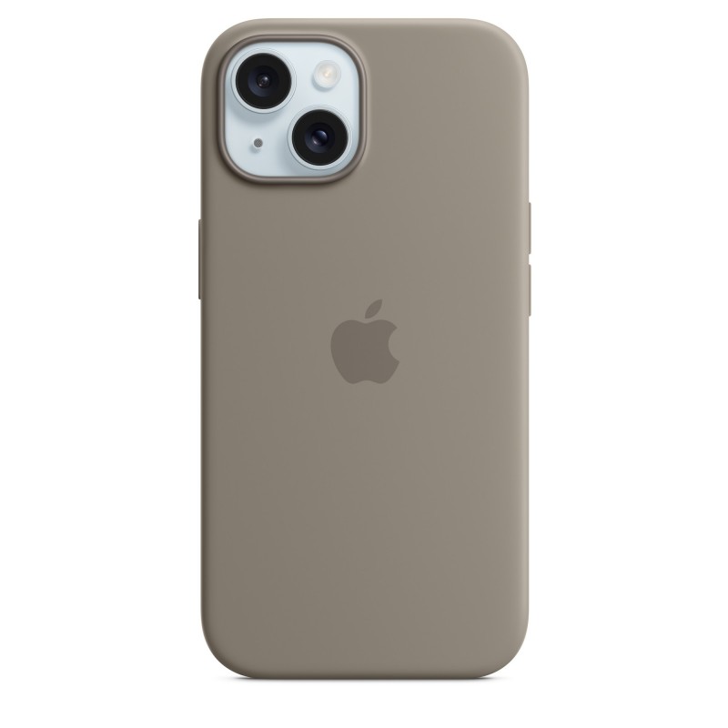 Funda Microfibra, Silicona Gris pardo para Apple (brand) iPhone 15 MXPG3ZM A