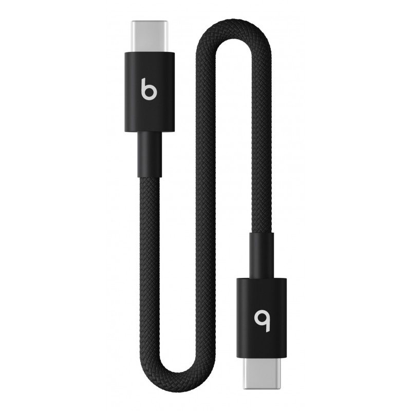 Beats Cable USB-C a USB-C - 0,2 m - Negro MEQ94ZM A