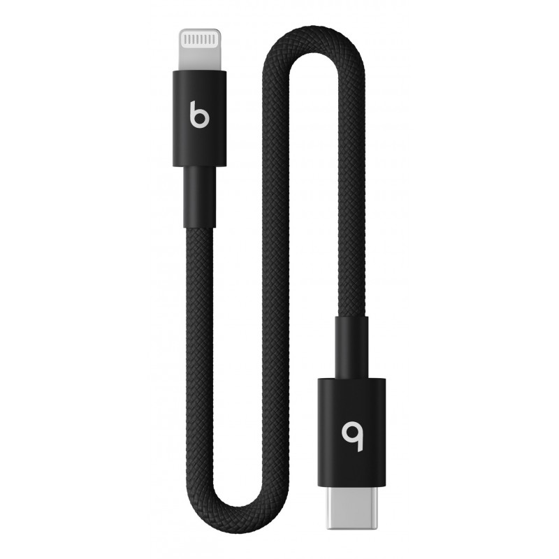 Beats Cable USB-C a Lightning - 0,2 m - Negro MEQM4ZM A