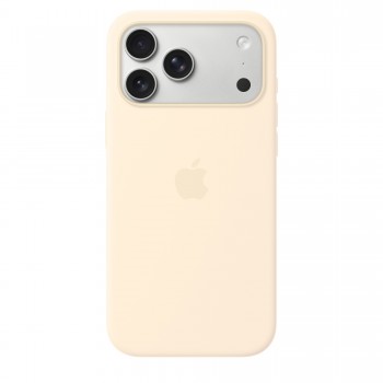 Apple Funda de silicona con MagSafe para el iPhone 17 Pro Max - Vainilla MHW54ZM A