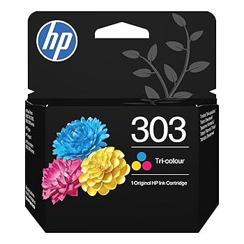 HP Cartucho de tinta Original 303 tricolor   T6N01AELS1
