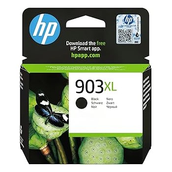 HP Cartucho de tinta Original 903XL negro de alto rendimient   T6M15AELS1