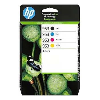 HP Paquete de 4 cartuchos de tinta Original 953 negro/cian/m   6ZC69AELS1