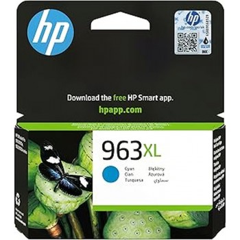 HP Cartucho de tinta Original 963XL cian de alta capacidad   3JA27AELS1