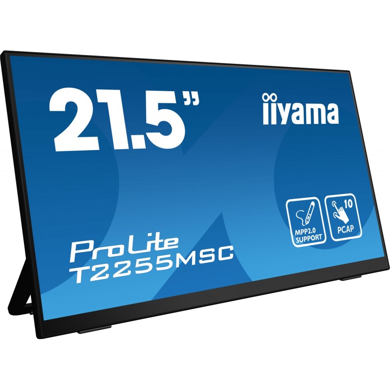 ProLite T2255MSC-B1 pantalla para PC 54,6 cm (21.5") 1920 x 1080 Pixeles Full HD LCD Pantalla táctil