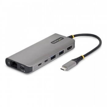 StarTech.com 315B-USBC-MULTIPORT - USB-C 140W - 4K 60Hz - 5 Puertos USB - Gigabit Ethernet - Gris