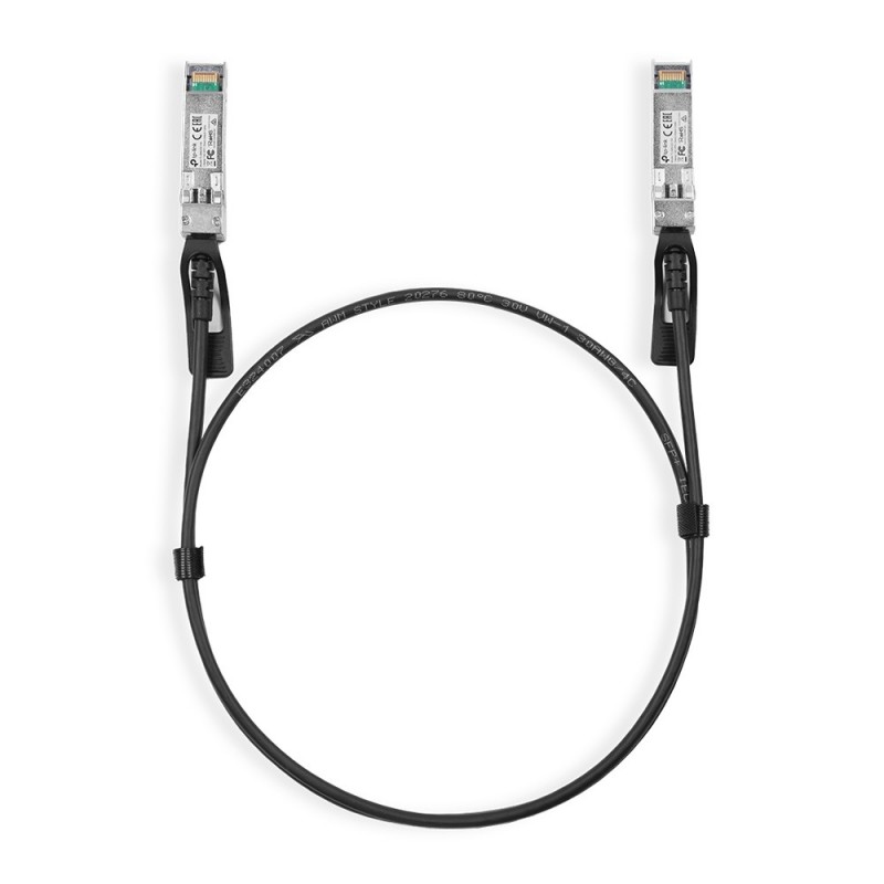 TP-Link Omada TL-SM5220-1M - Fibra óptica e InfiniBand SFP+ DAC - Negro