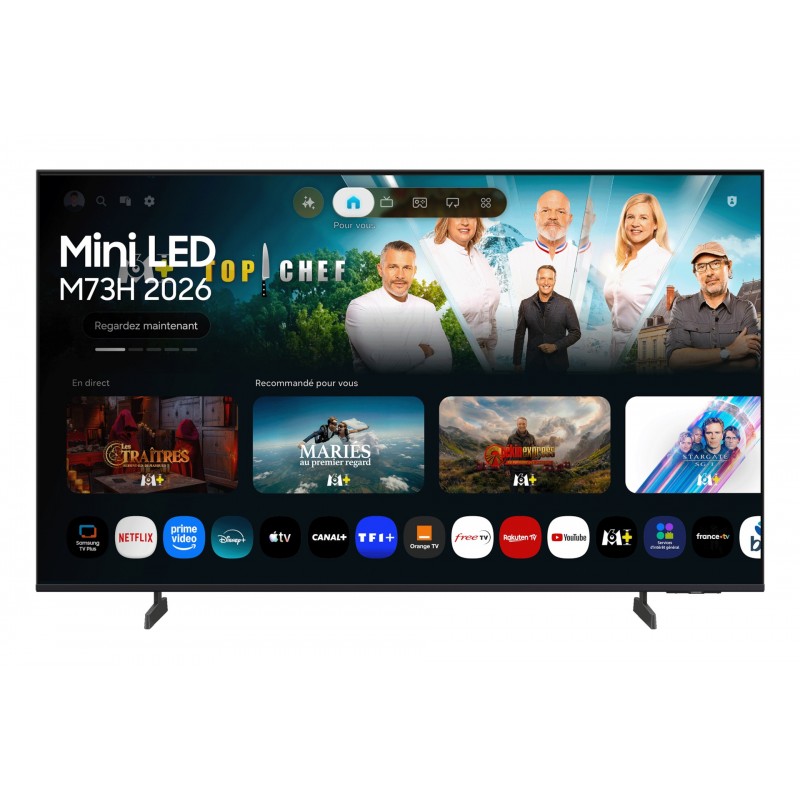 Samsung TV 43" Mini LED M73H 4K Vision AI Smart TV 2026  TU43M73HAUXXC