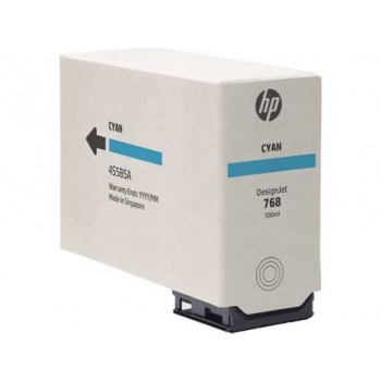 HP Cartucho de tinta cian DesignJet 768 de 500 ml   4S5B5A