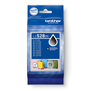 Brother LC528BK - Tinta original - Negro - Alto rendimiento
