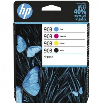 HP Paquete de 4 cartuchos de tinta Original 903 negro/cian/m   6ZC73AELS1
