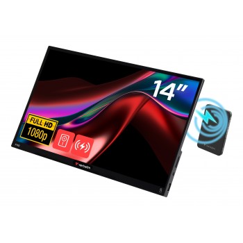 Verbatim 32088 - 14" - LED - 1920 x 1080 - Negro
