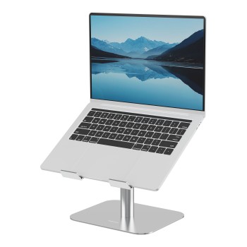 Fellowes Alumia (New) Desk Laptop Stand Silver Soporte para ordenador portátil Plata 38,1 cm (15") 100138880