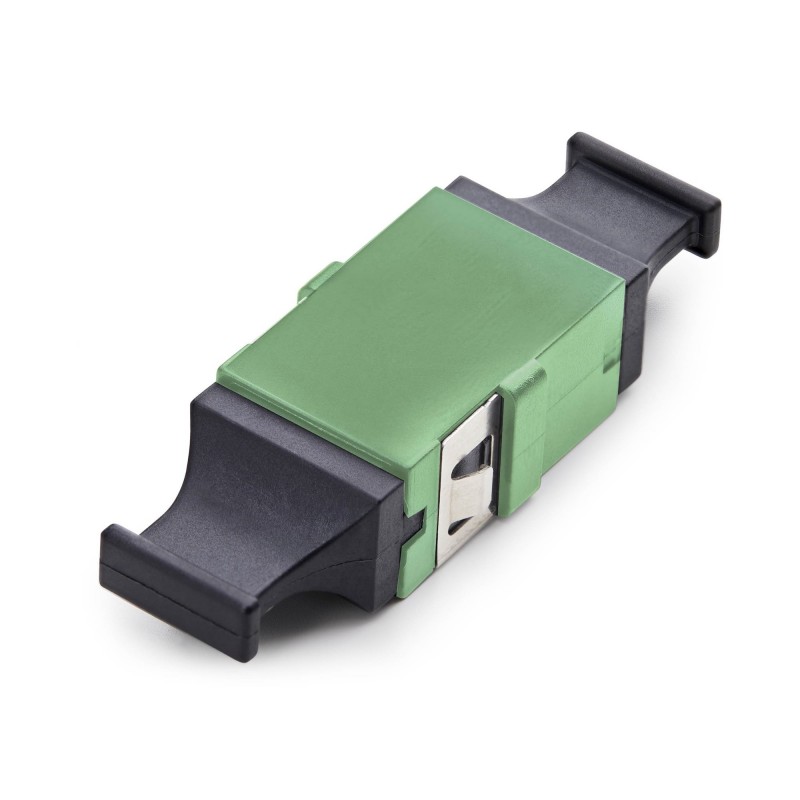 StarTech.com Acoplador de Fibra Óptica MPO MTP Monomodo - para Cableado Recto - Key Up Key Down - Ac MPOSMAPCGNCOUPLER