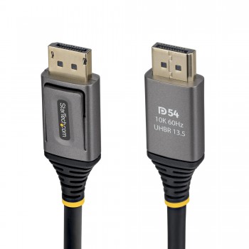 StarTech.com Cable DisplayPort 2.1 de 3m - Cable DP54 Certificado VESA - Cable DP 2.1 - 8K 60Hz, 10K DP21V-3M-DP54-CABLE
