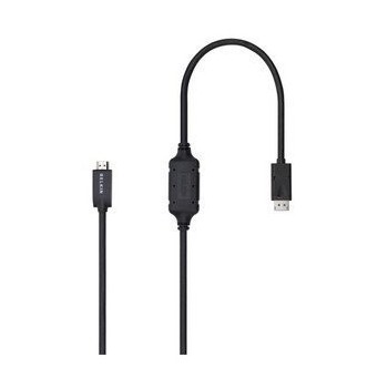 Belkin F2CD001B06-E adaptador de cable de vídeo 1,8 m DisplayPort HDMI Negro
