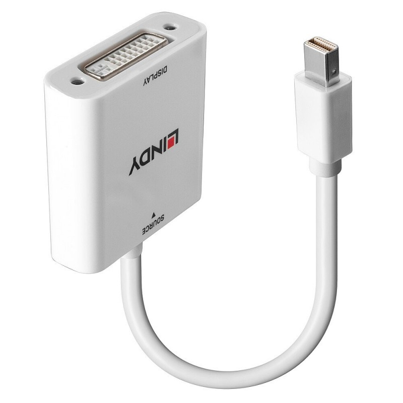 Lindy 38318 adaptador de cable de vídeo 0,18 m Mini DisplayPort DVI-I